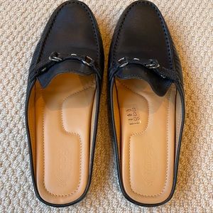 NWOT Tod’s slip on moccasins, made in Italy, dust bag included.
